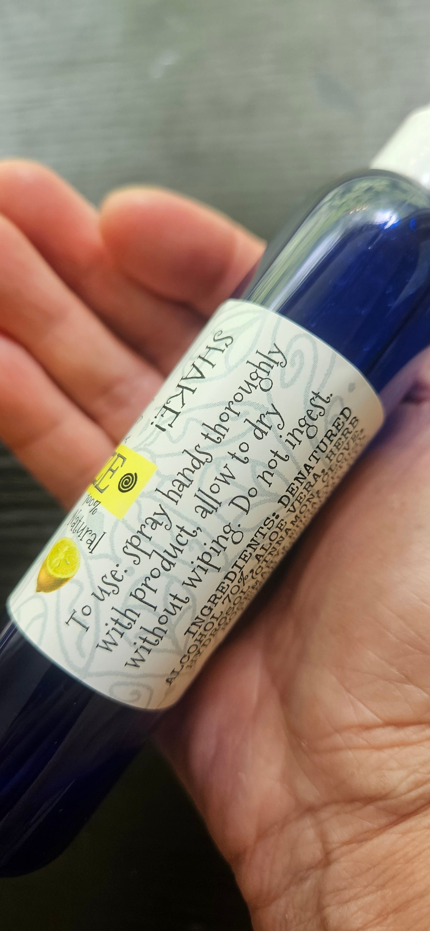 Aroma:Lemon Hanitize Spray