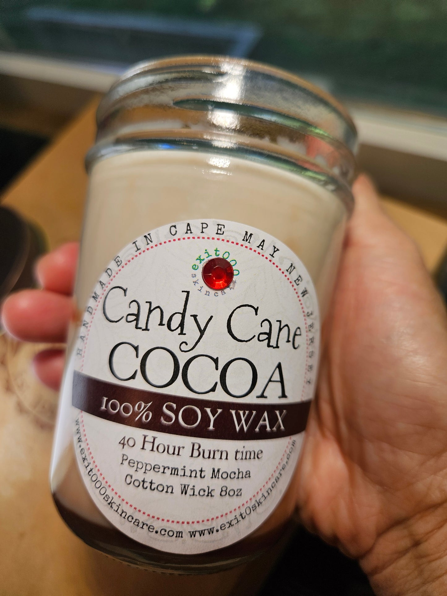 CDL: Candy Cane Cocoa Candle