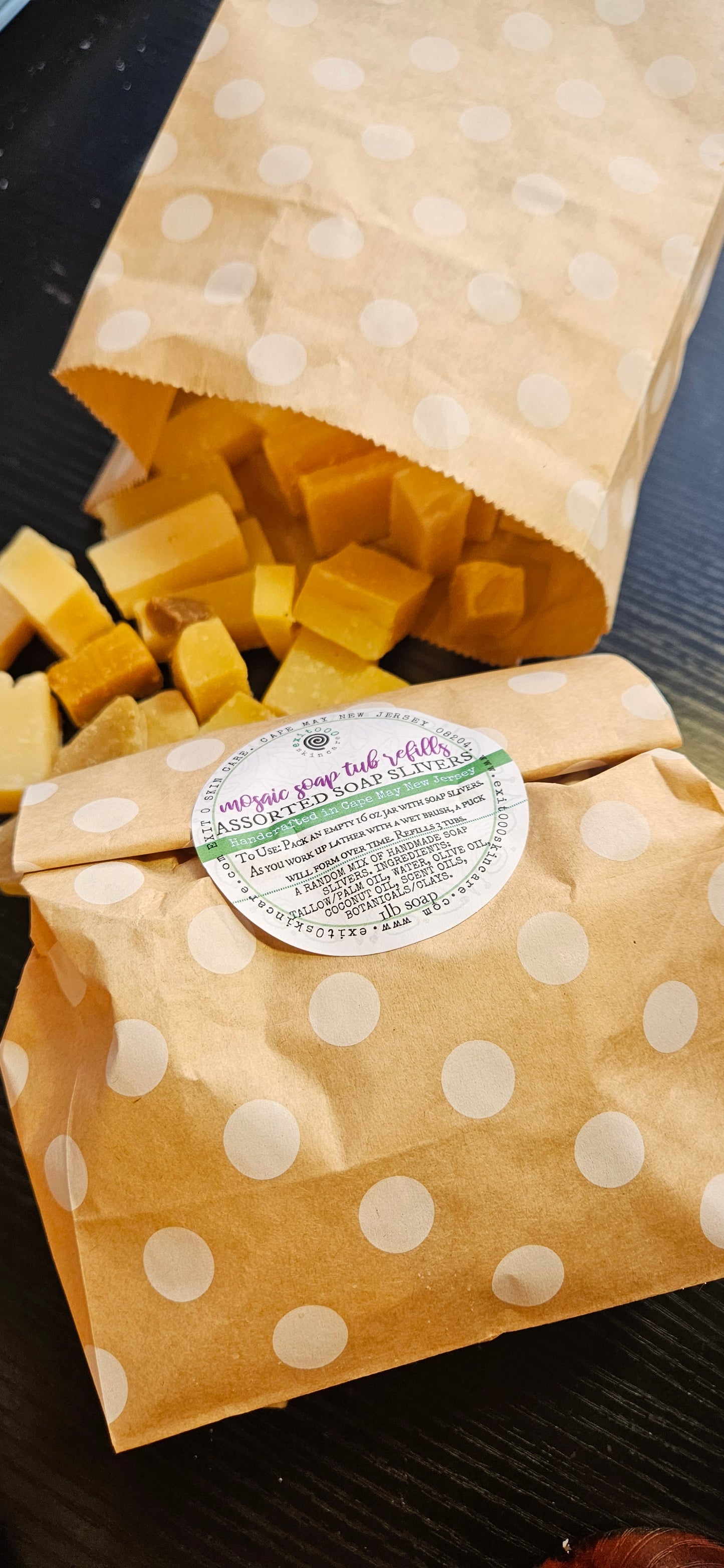 Spec: Shaving Soap Mosaic with Shaving Brush