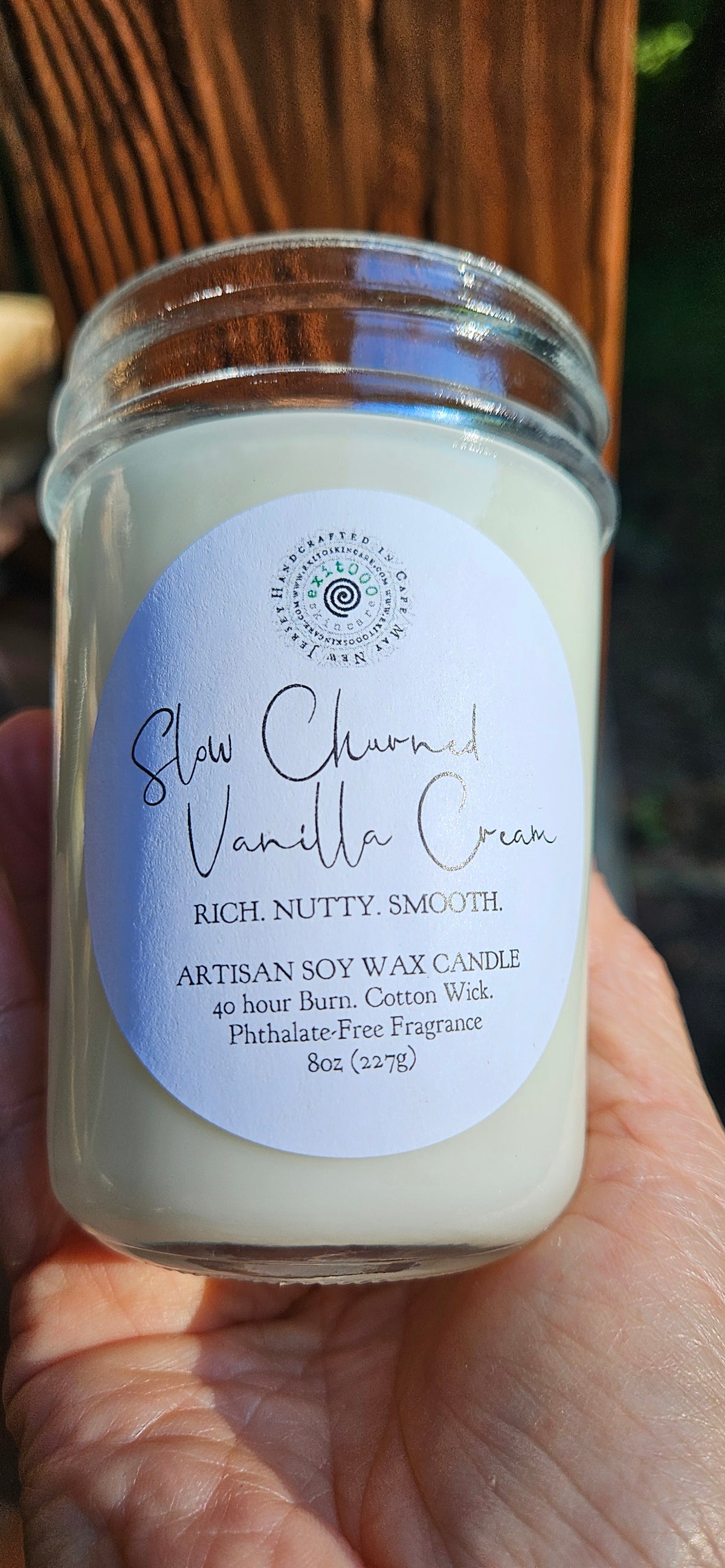 CDL: Slow Churned Vanilla Cream Soy Candle