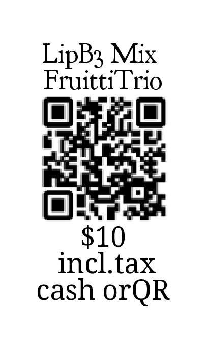 LipB3: Fruitti Trio Lip Balms Set