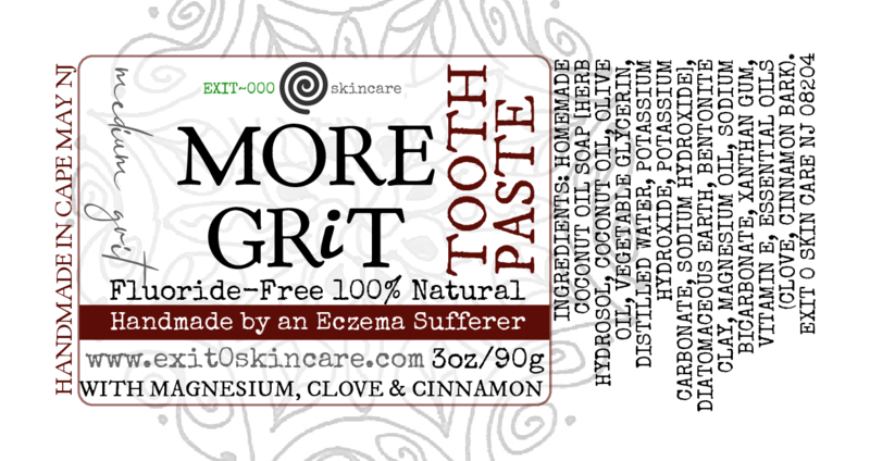 Teeth: More Grit Toothpaste (Medium Grit) Clove Cinnamon