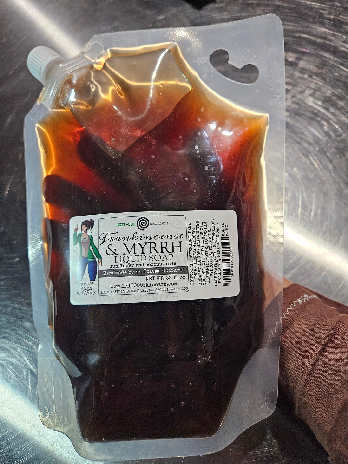LiqSp: Frankincense Myrrh Liquid Soap