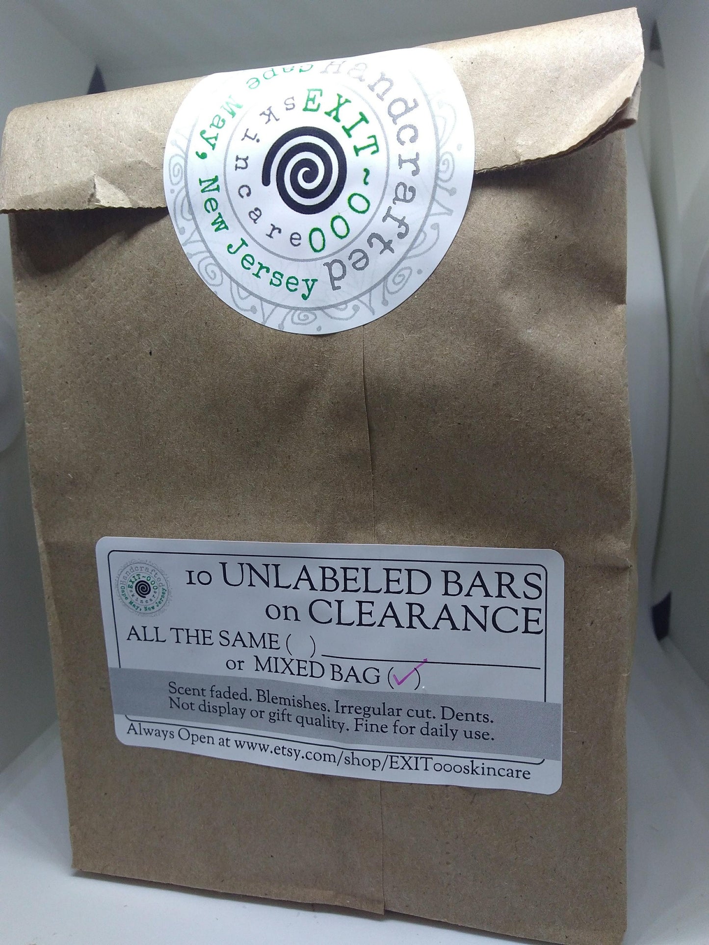 OVERSTOCK: MIXED bag 10 bars 2.5 lbs