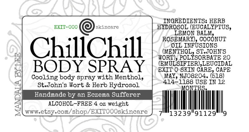 Aroma: ChillChill Body Spray