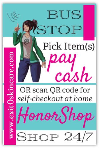 Scan code to DIY checkout each item.