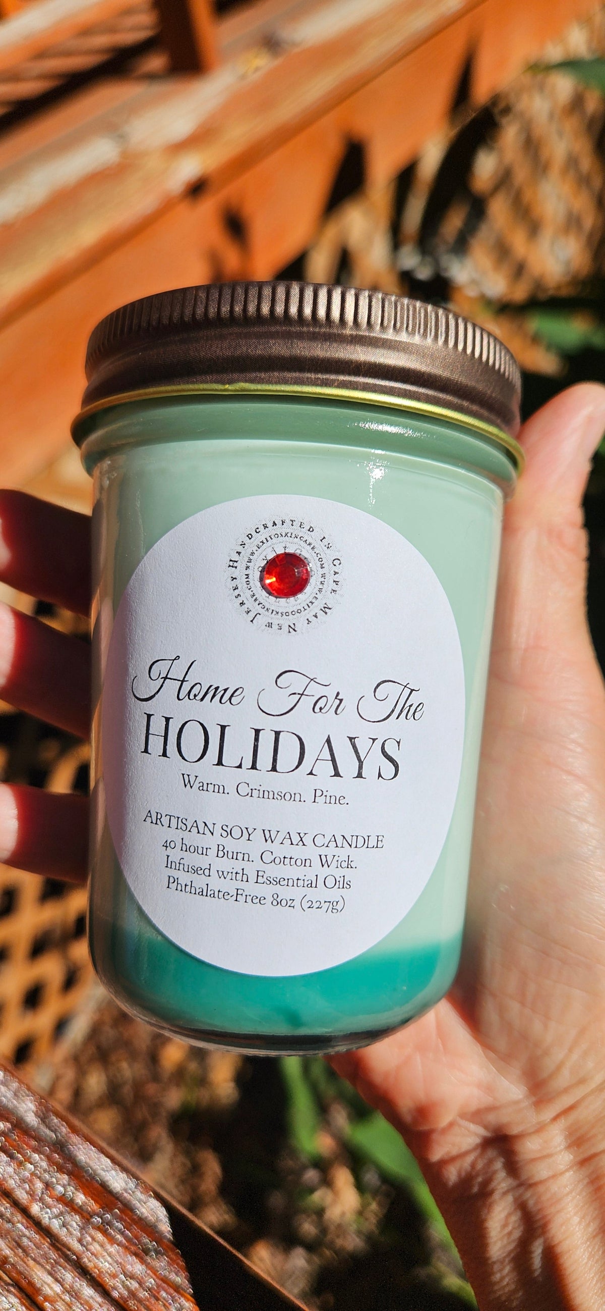 Candles In Jelly Jars
