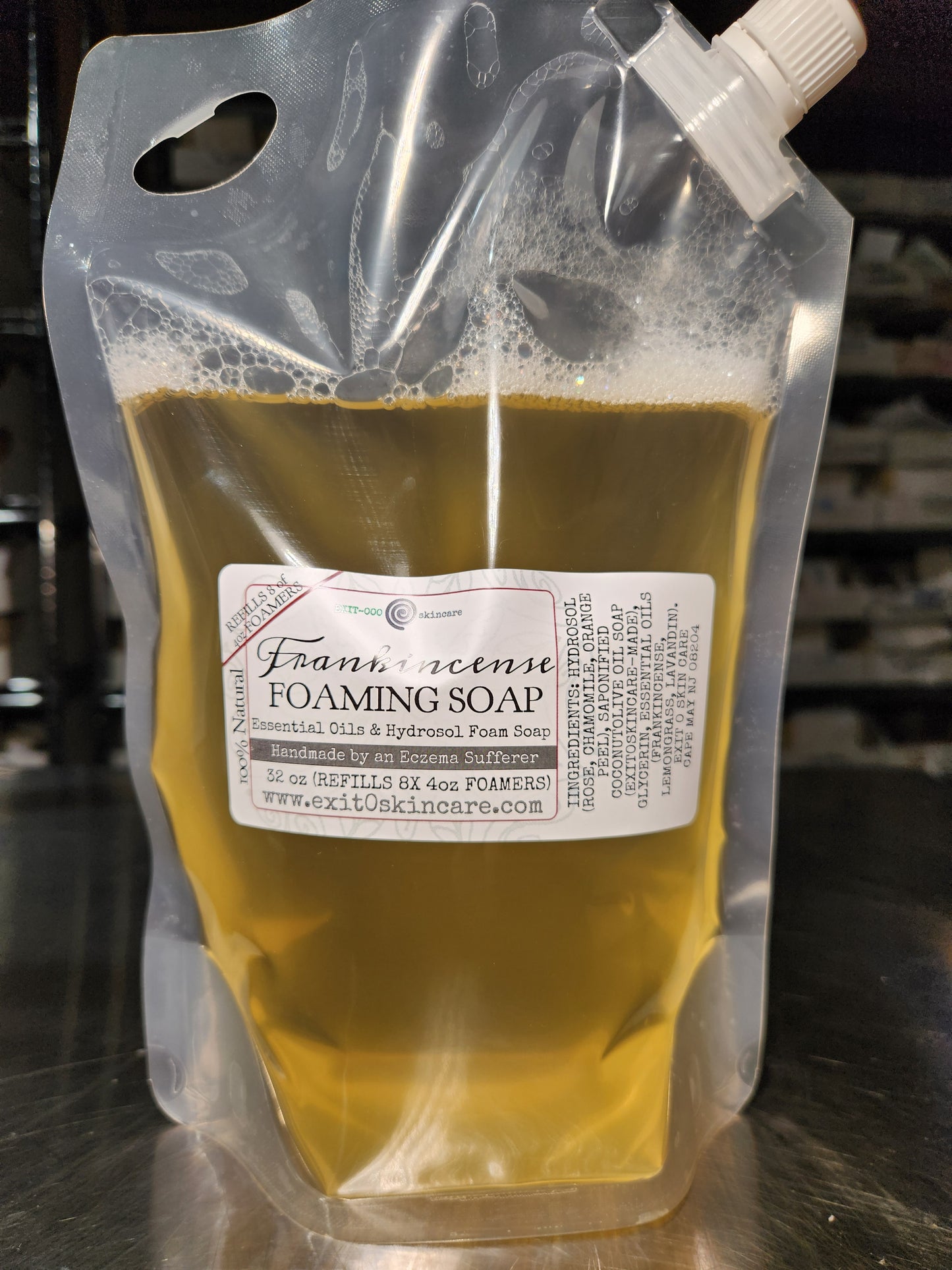 Frankincense Face Foaming Soap NEW!