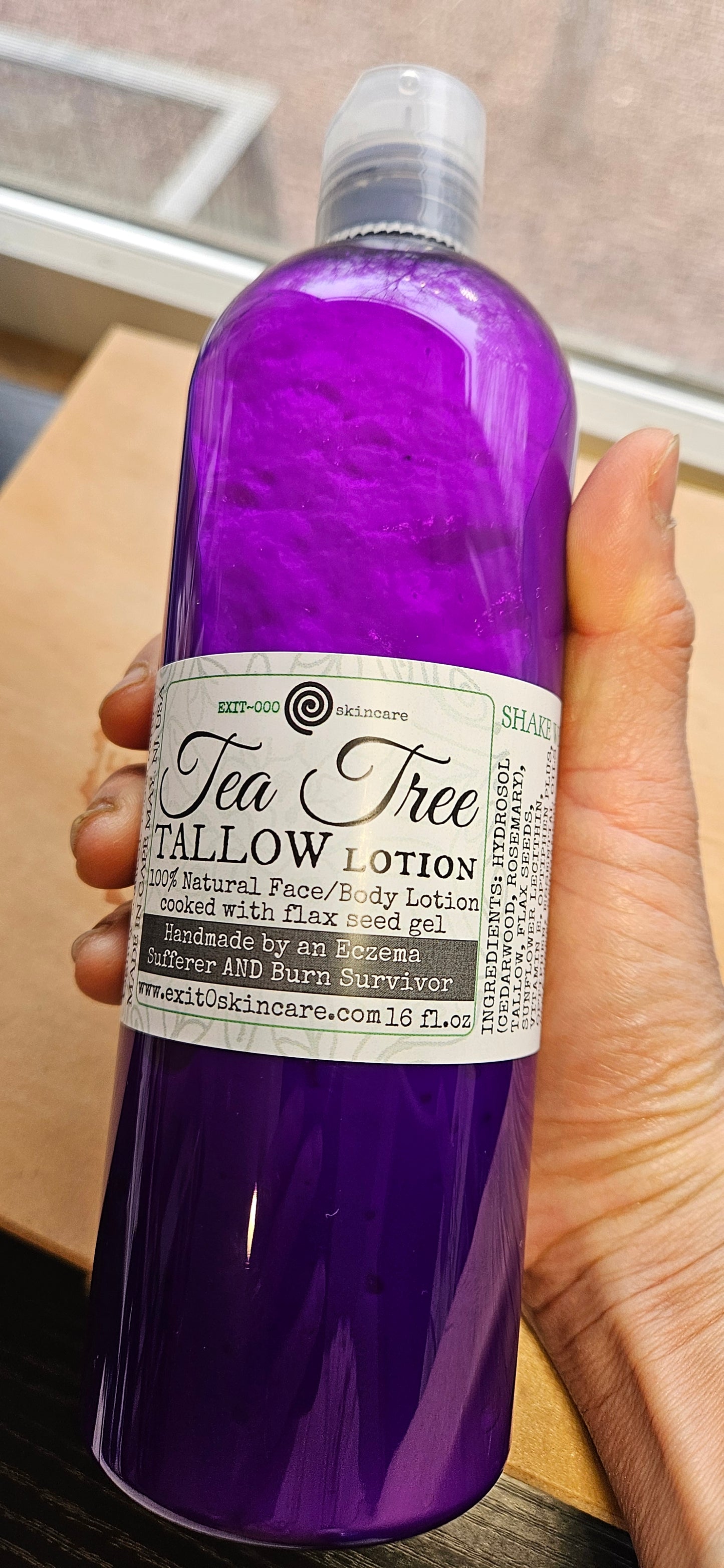 Lotion: Tea Tree Tallow NEW!!