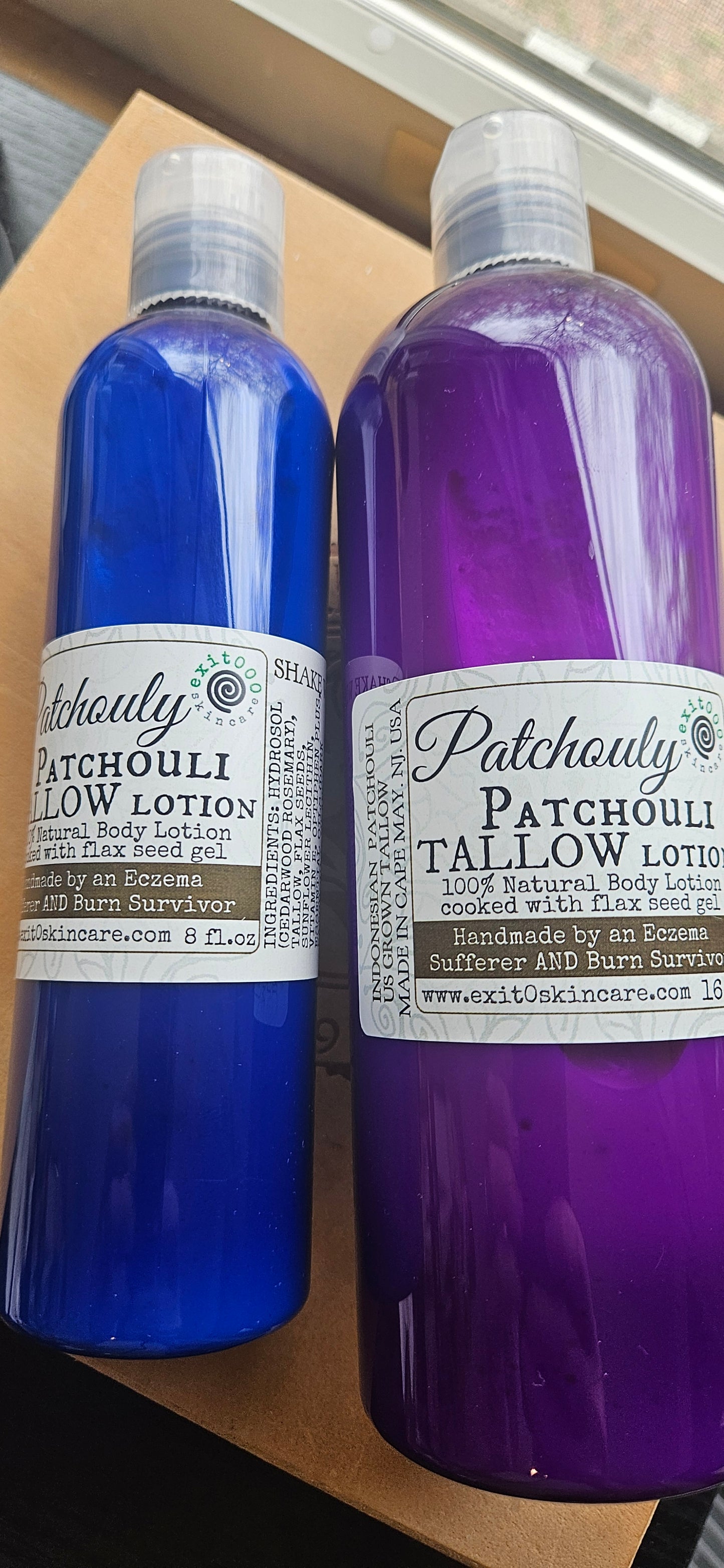 Lotion: Tallow Patchouly Patchouli NEW!