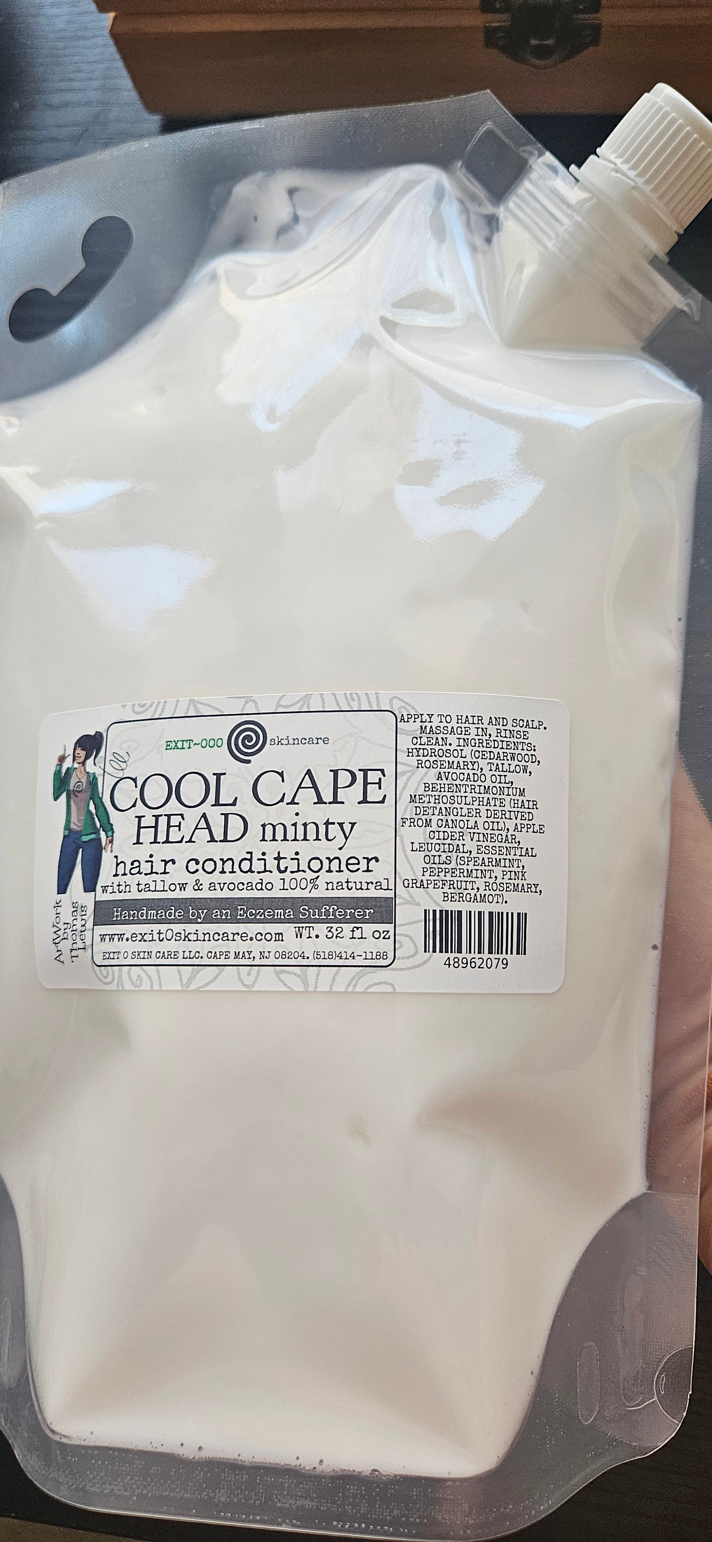 Hair: Cool Cape Head Minty Hair Conditioner
