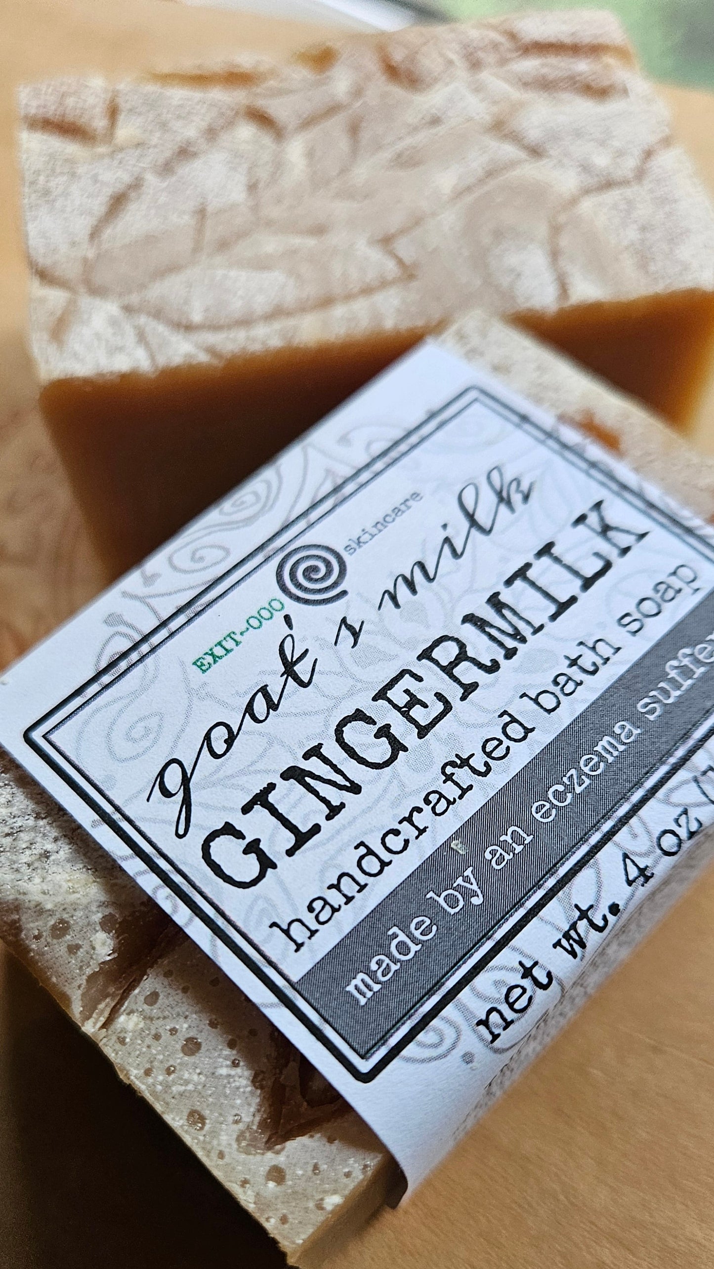 SBar: GOATS MILK Ginger Milk NEW!