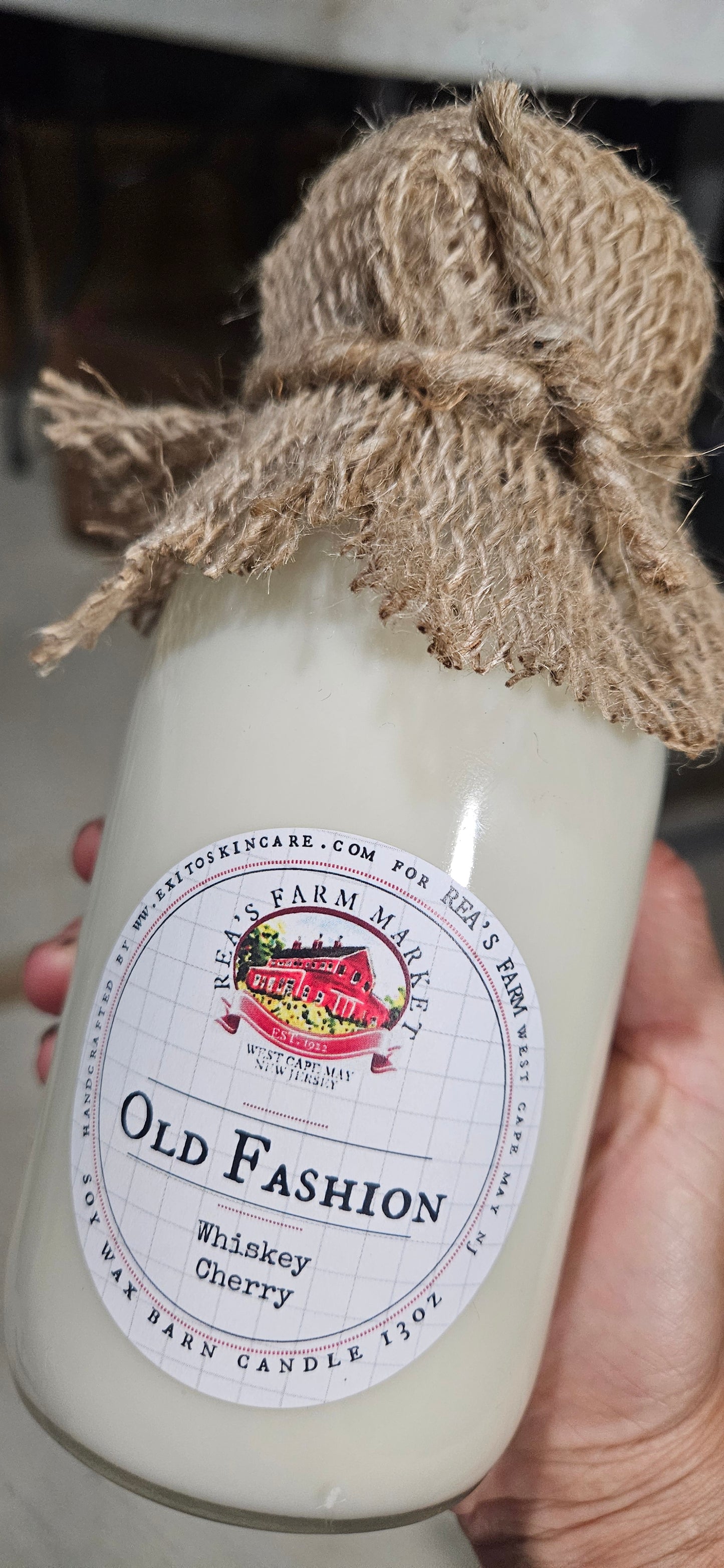 CDL:Milk Bottle Old Fashion Whiskey Cherry