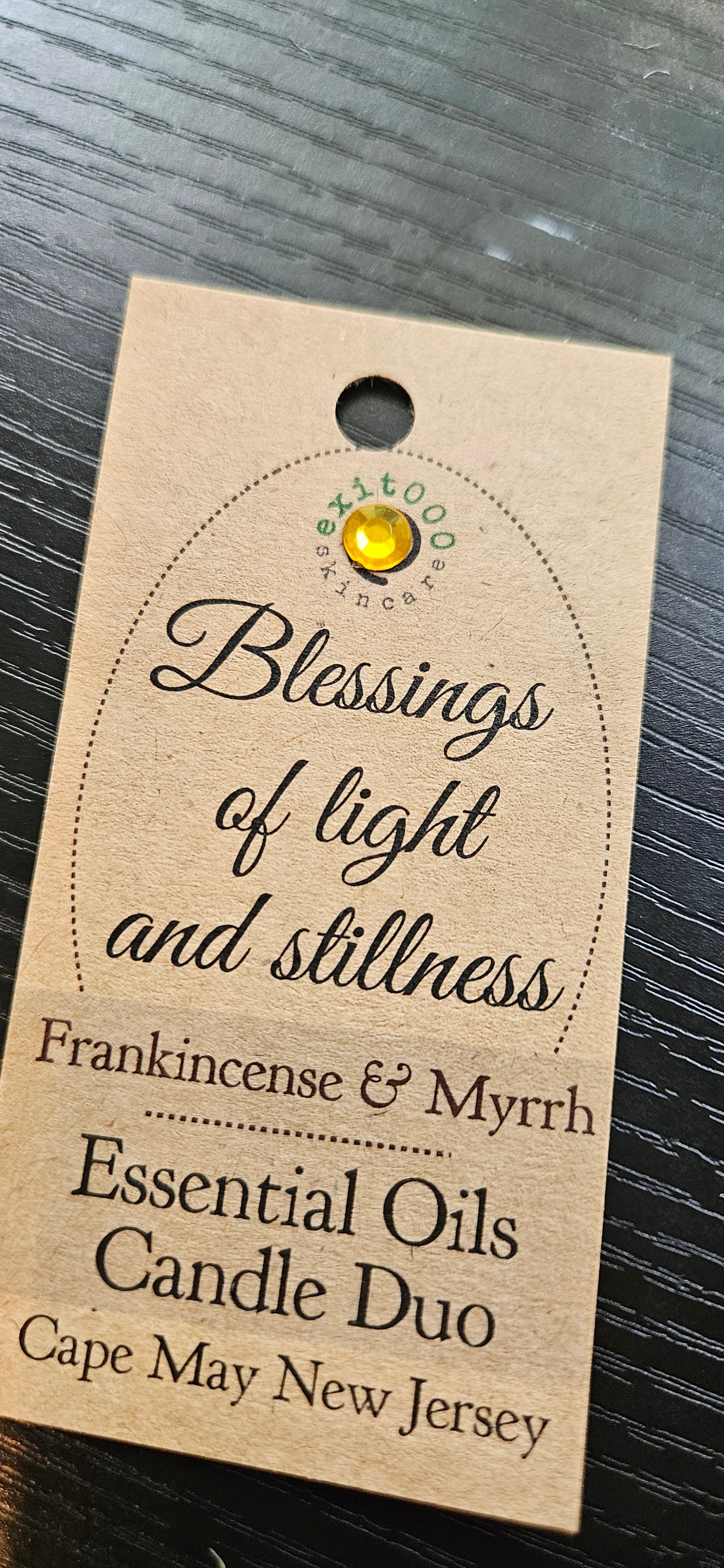 CDL: 2-Candle Set Frankincense Myrrh