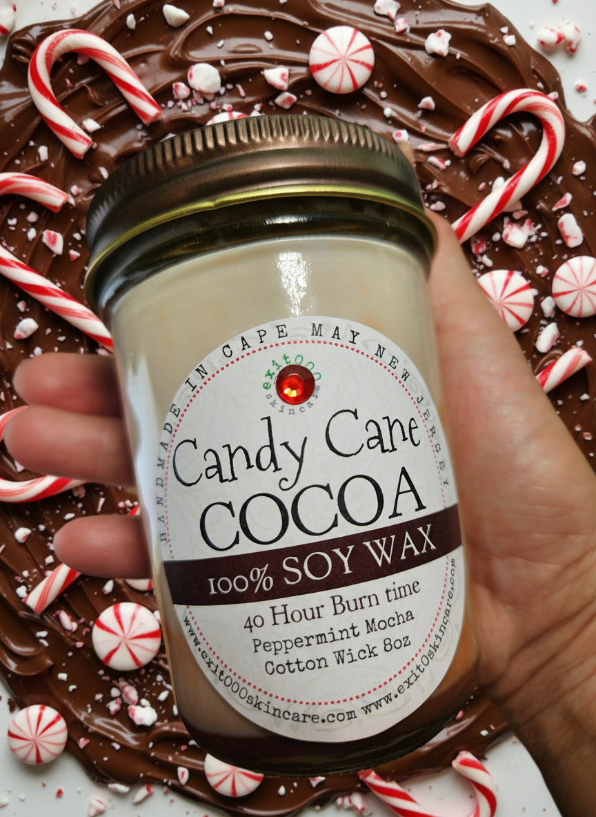 CDL: Candy Cane Cocoa Candle