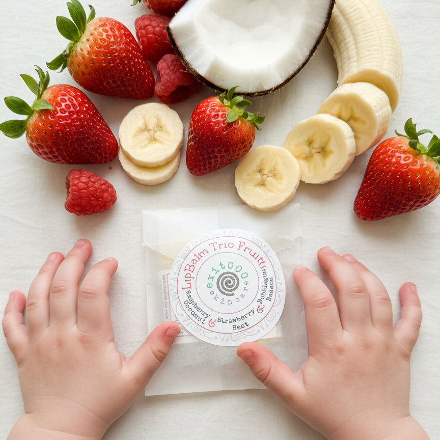 LipB3: Fruitti Trio Lip Balms Set