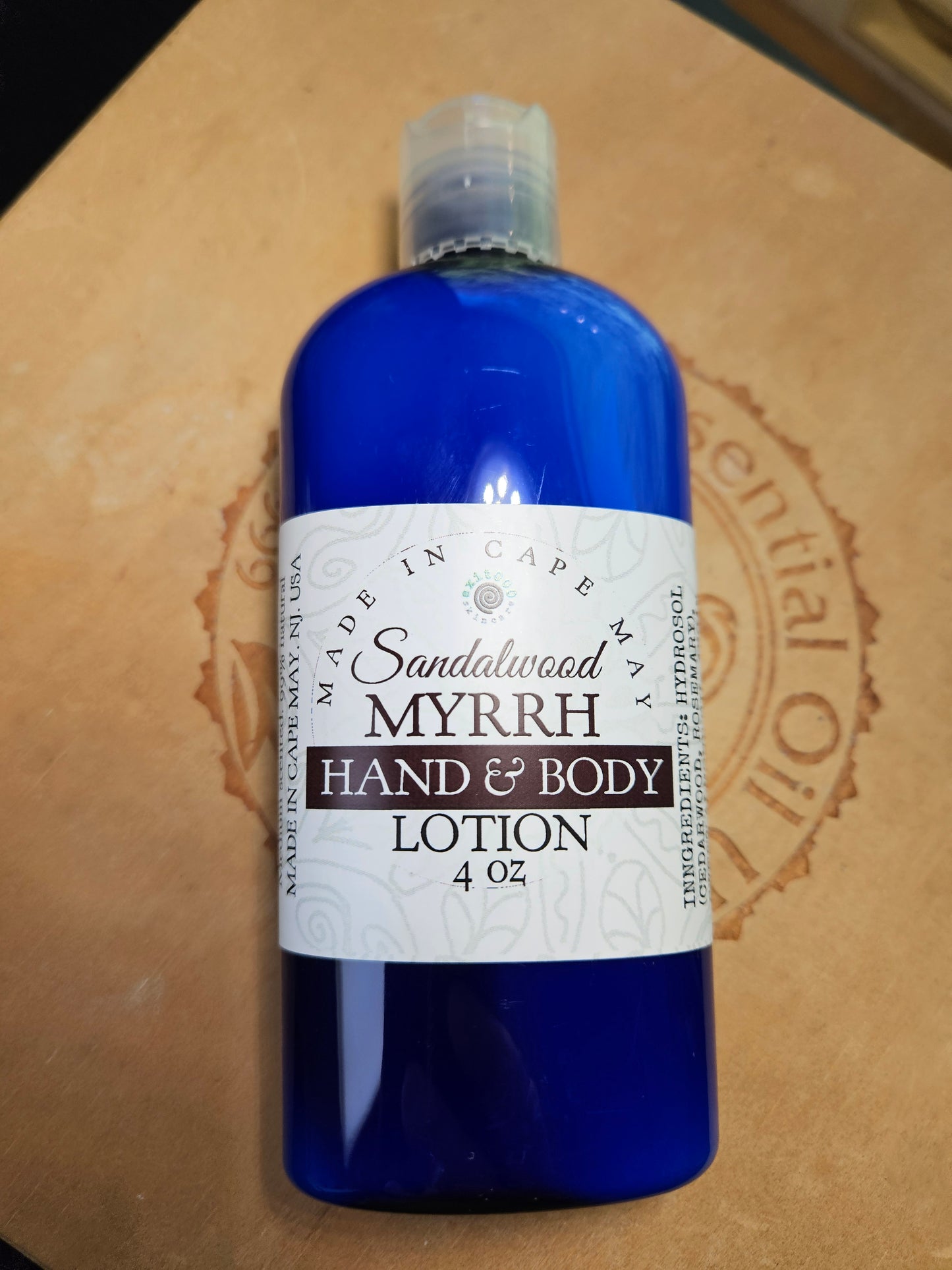 BLotion: Sandalwood Myrrh NEW!