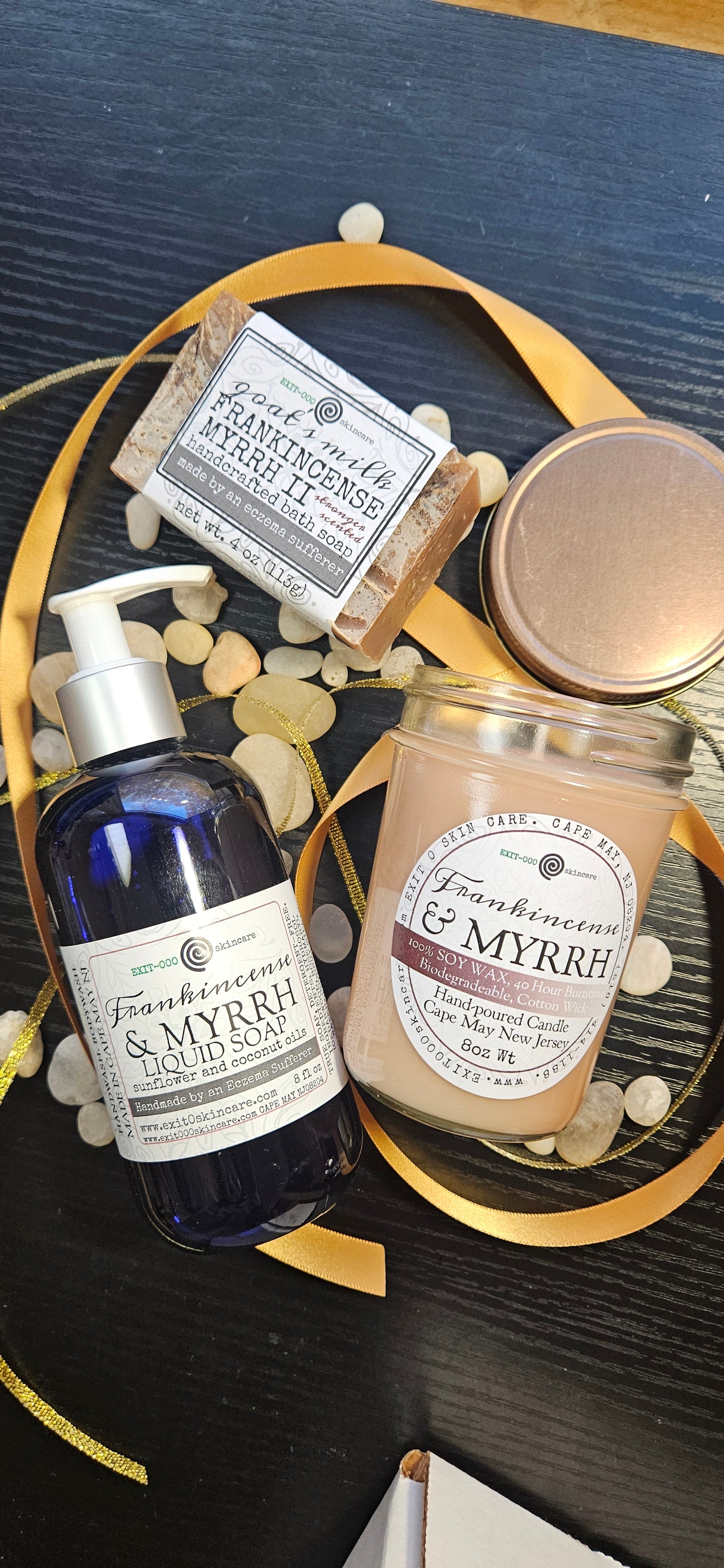 Gift Box: Frankincense Myrrh Home Blessings Set