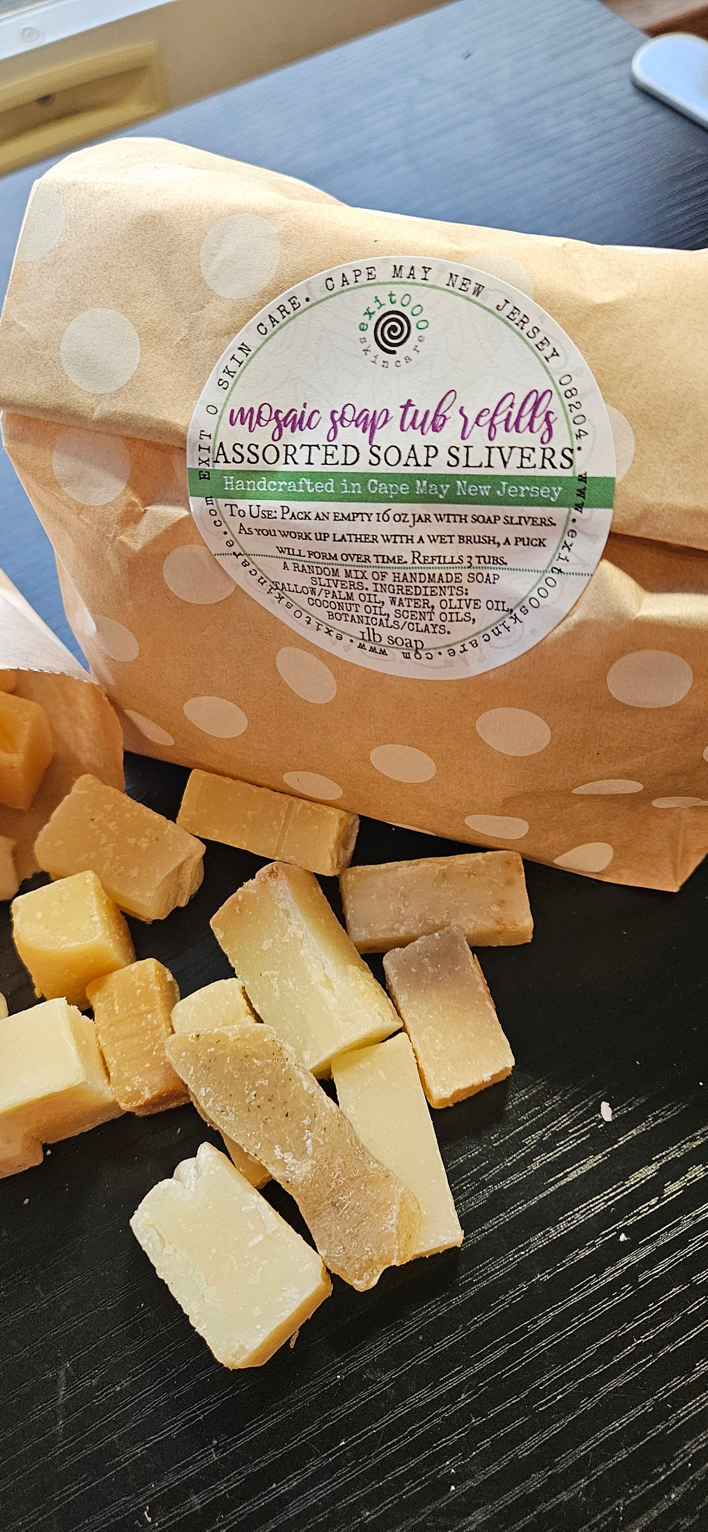 Spec: Shaving Soap Mosaic with Shaving Brush