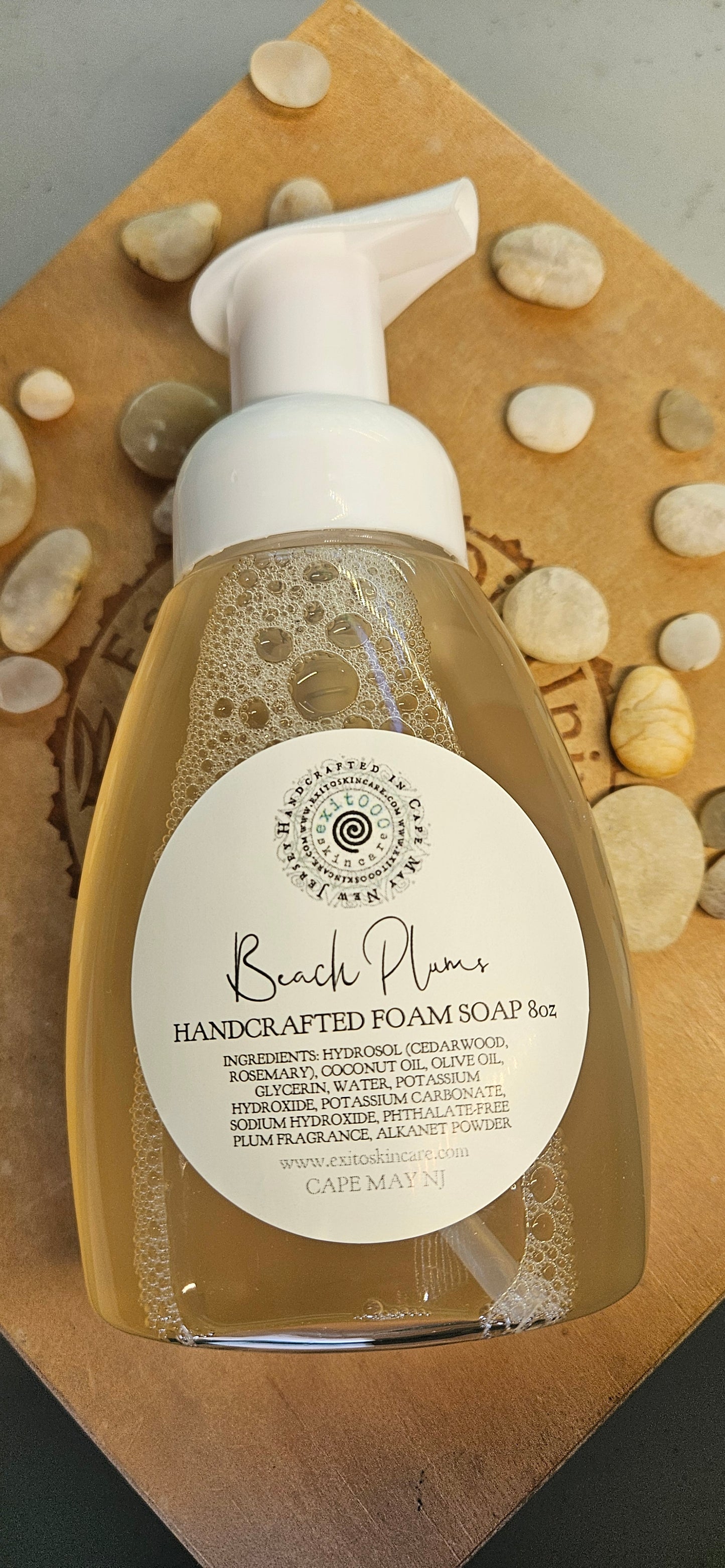 LiqSp: Beach Plum Foam Soap