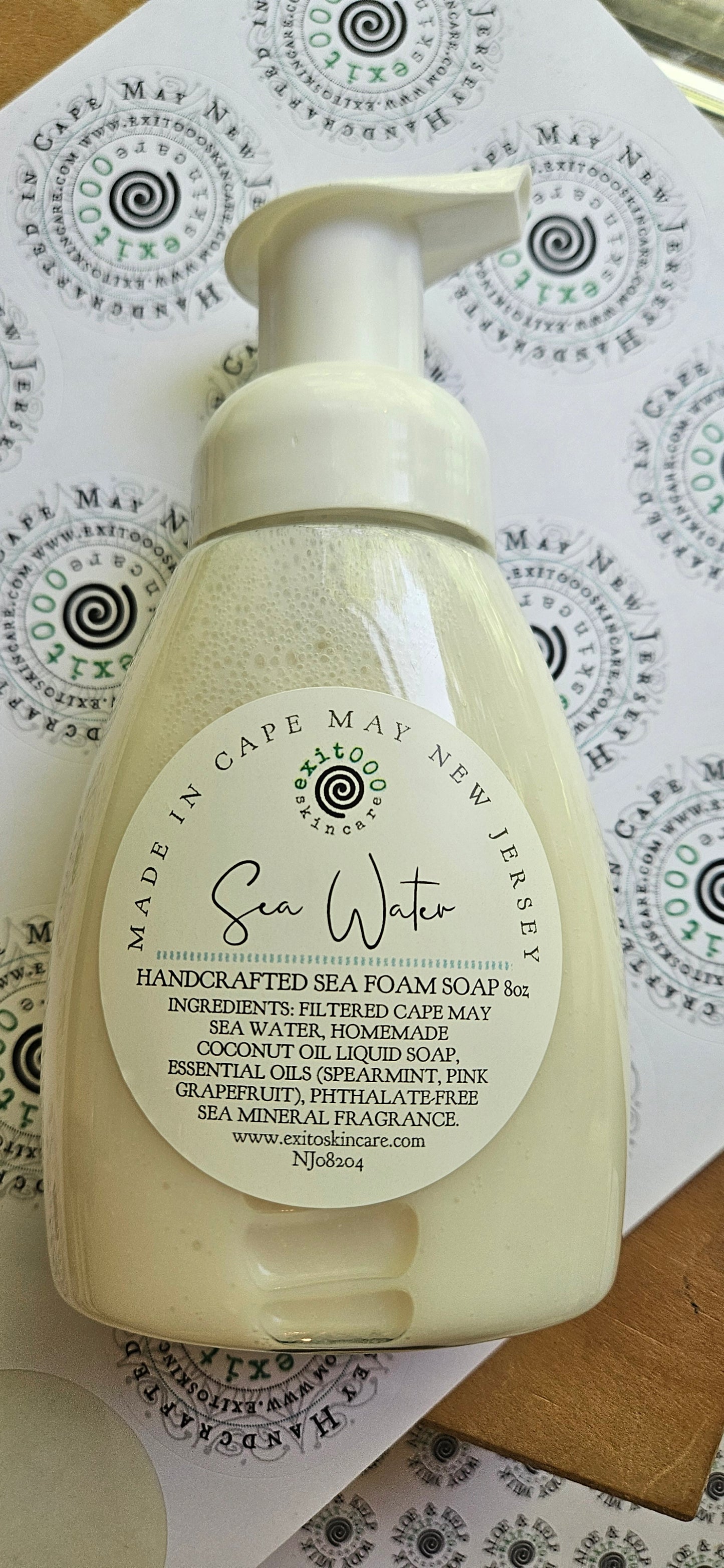 LiqSp: Sea Water Sea Foam Soap NEW!!