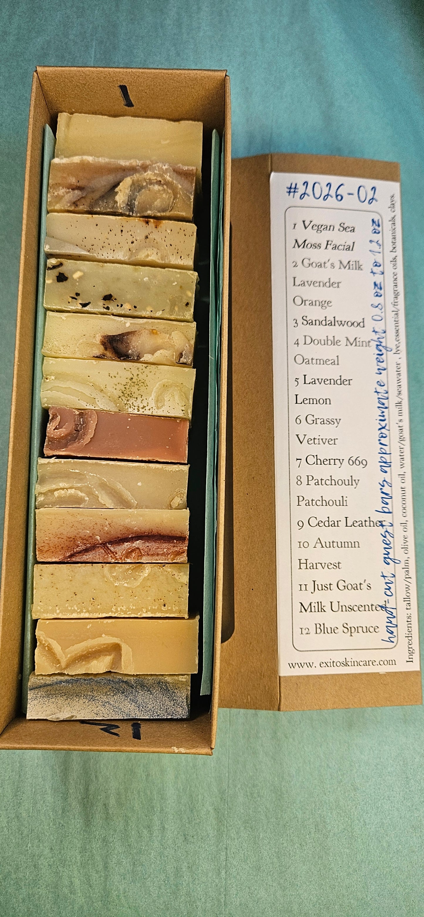 Sbar: Artisan Dozen Soap Sampler 2026-02