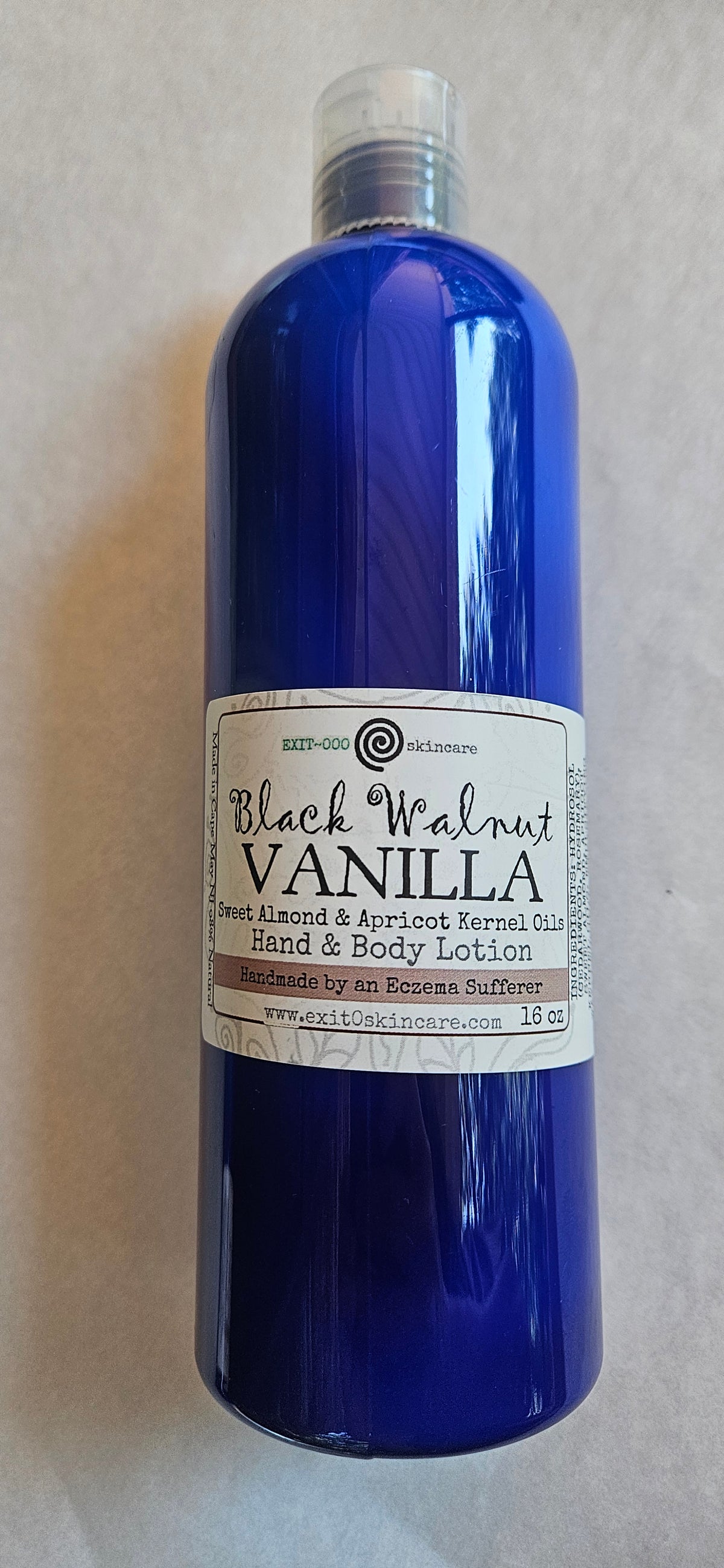 Lotion: Black Walnut Vanilla