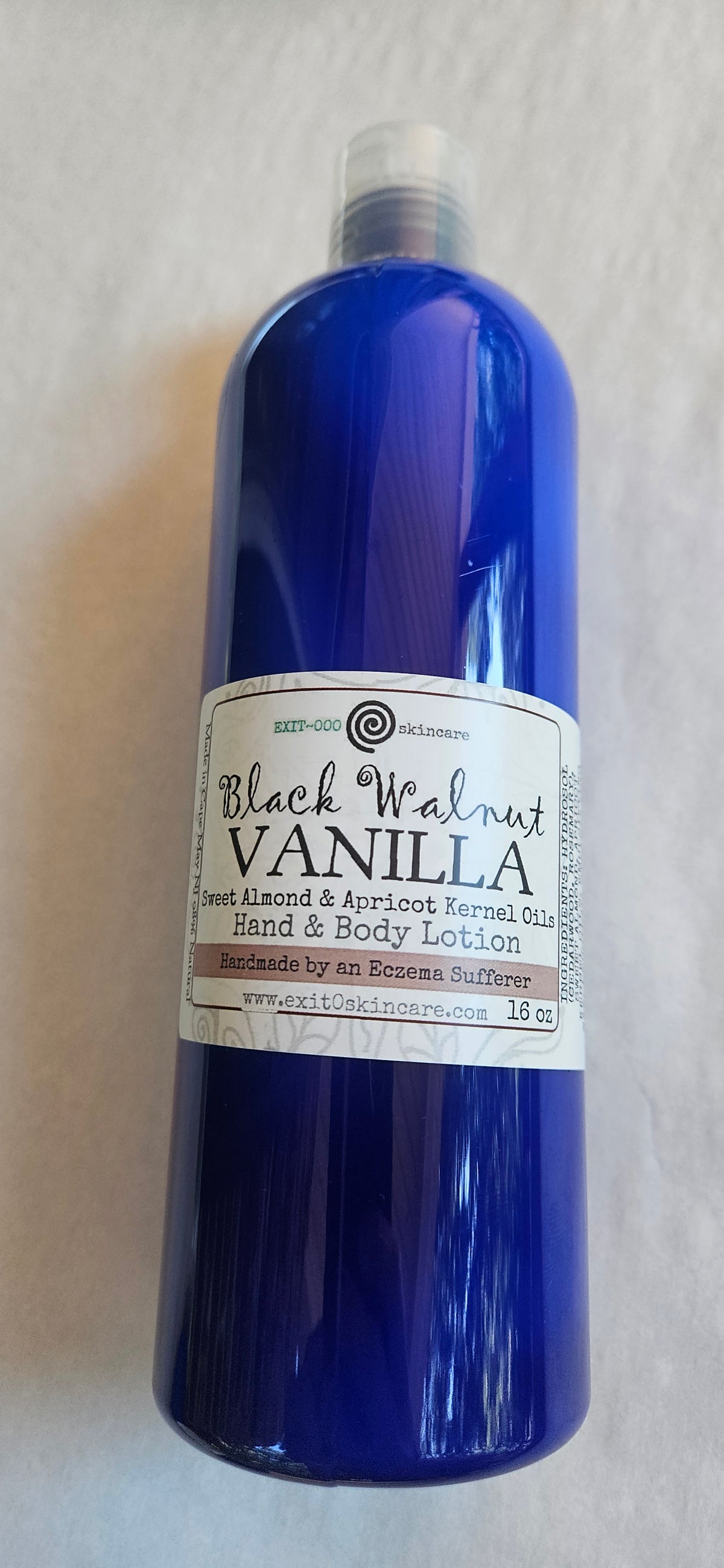 Lotion: Black Walnut Vanilla