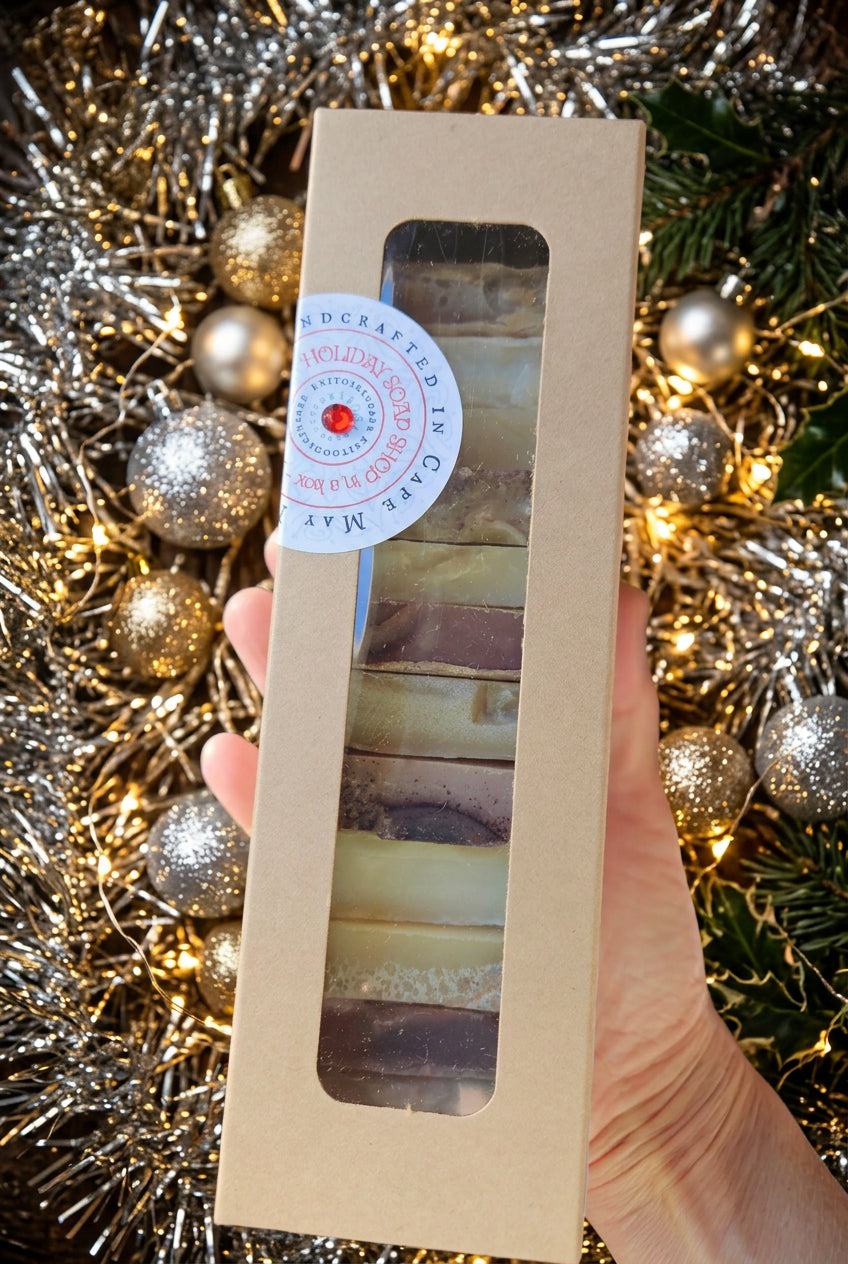 Sbar: Holiday Dozen Artisan Soap Bar Sampler (12x 1oz bars) 2026-H1