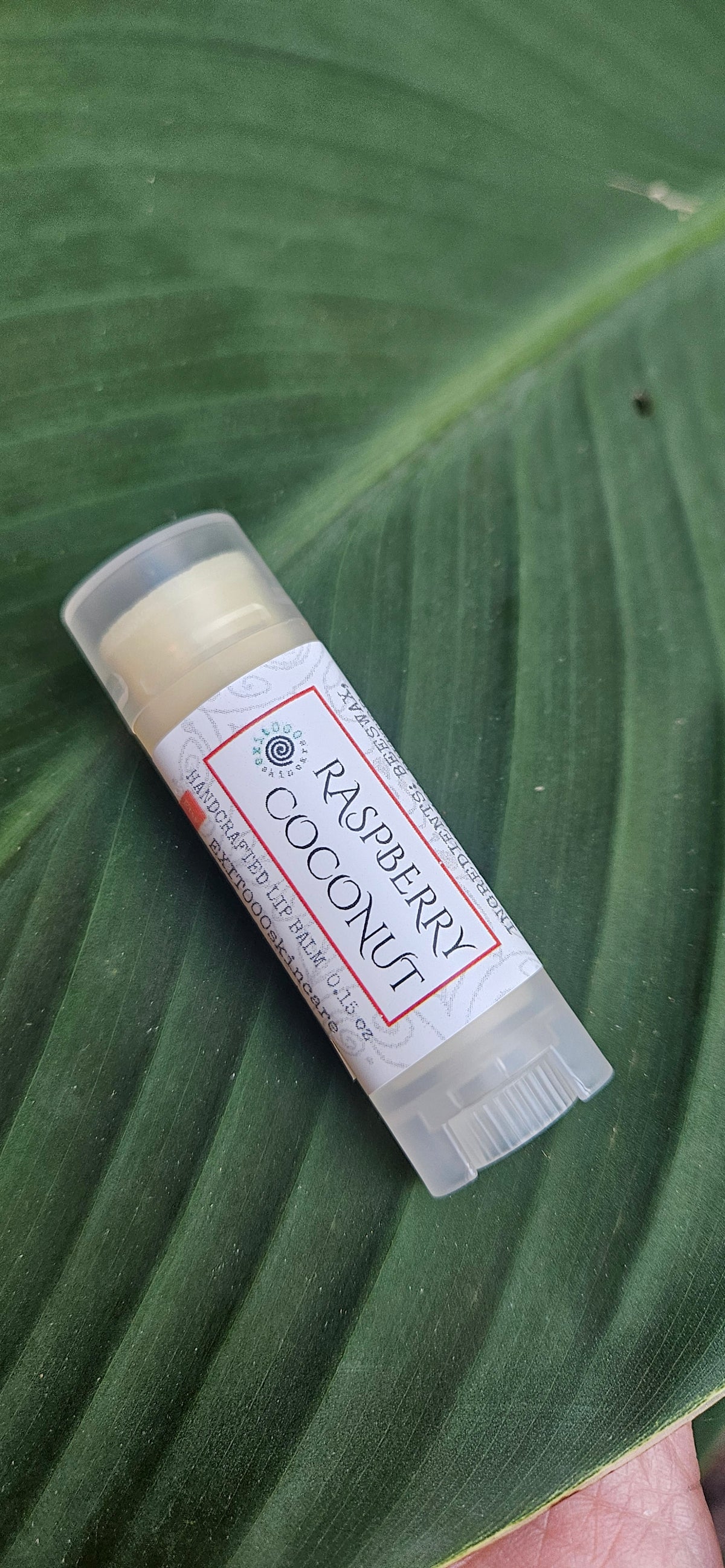 LipB: Raspberry Coconut Lip Balm