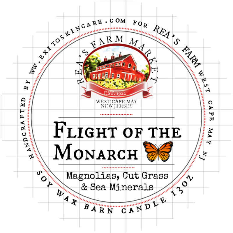 CDL:Milk Bottle Candle Flight of the Monarchs