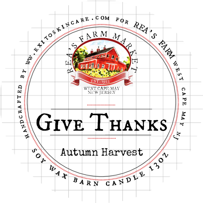 CDL:Milk Bottle Give Thanks Autumn Harvest Candle