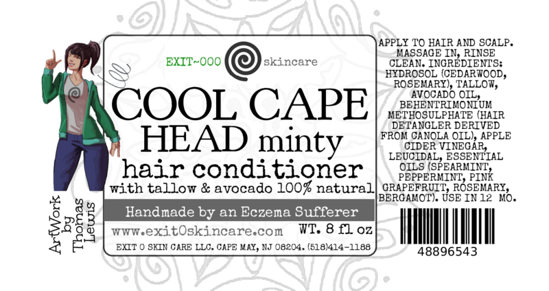 Hair: Cool Cape Head Minty Hair Conditioner