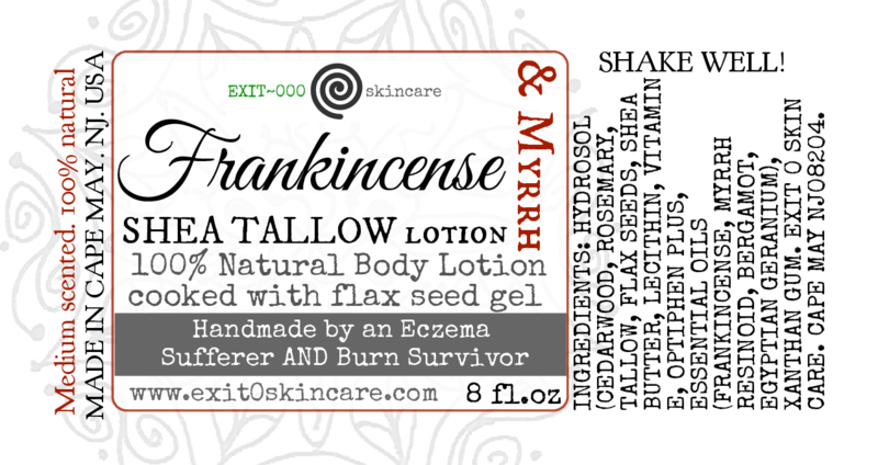 Lotion: Tallow Shea Frankincense Myrrh NEW!!