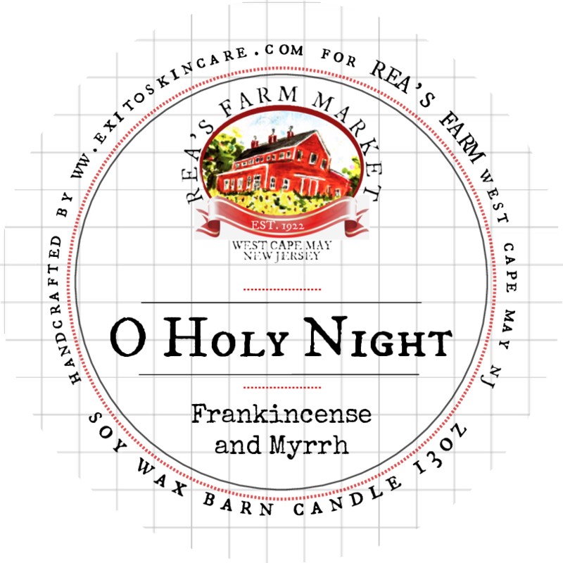 CDL:Milk Bottle Candle O Holy Night Frankincense Myrrh