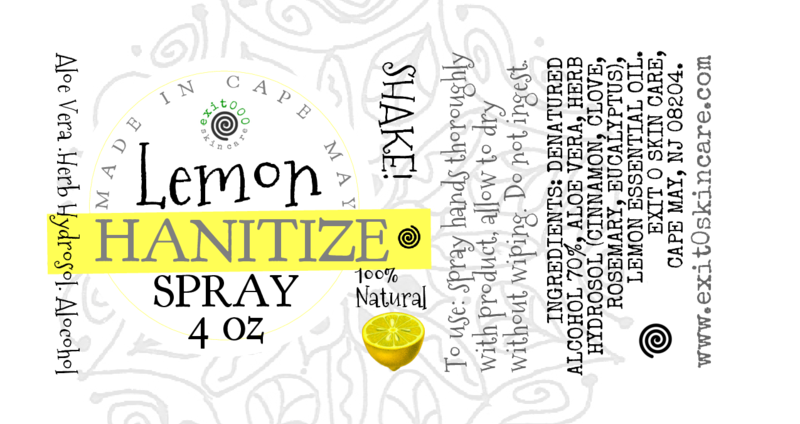Aroma:Lemon Hanitize Spray