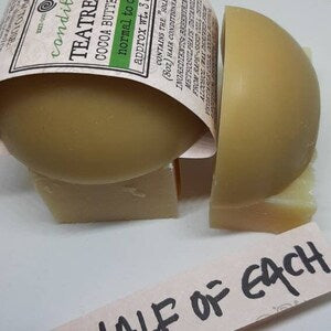 Hair: Half & Half Tea Tree Shampoo Bar and Conditioner Bar - Trial Bundle