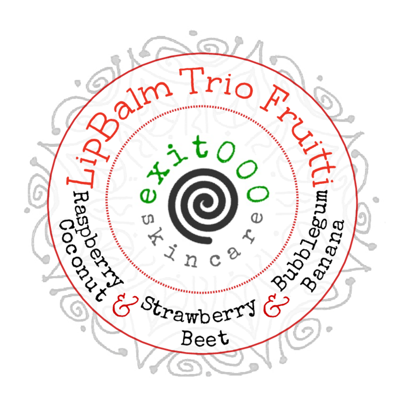 LipB3: Fruitti Trio Lip Balms Set