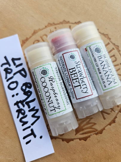 LipB3: Fruitti Trio Lip Balms Set