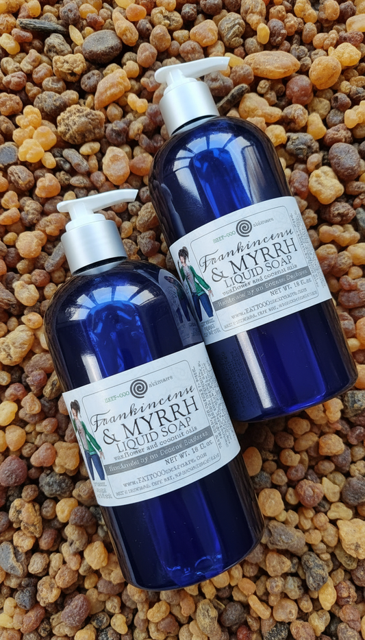 LiqSp: Frankincense Myrrh Liquid Soap