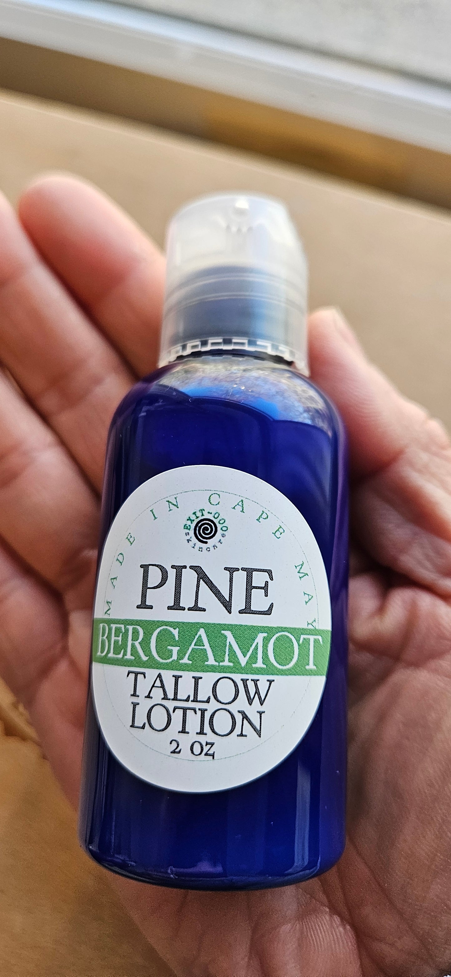 Lotion:  Tallow Shea Pine Bergamot IMPROVED!