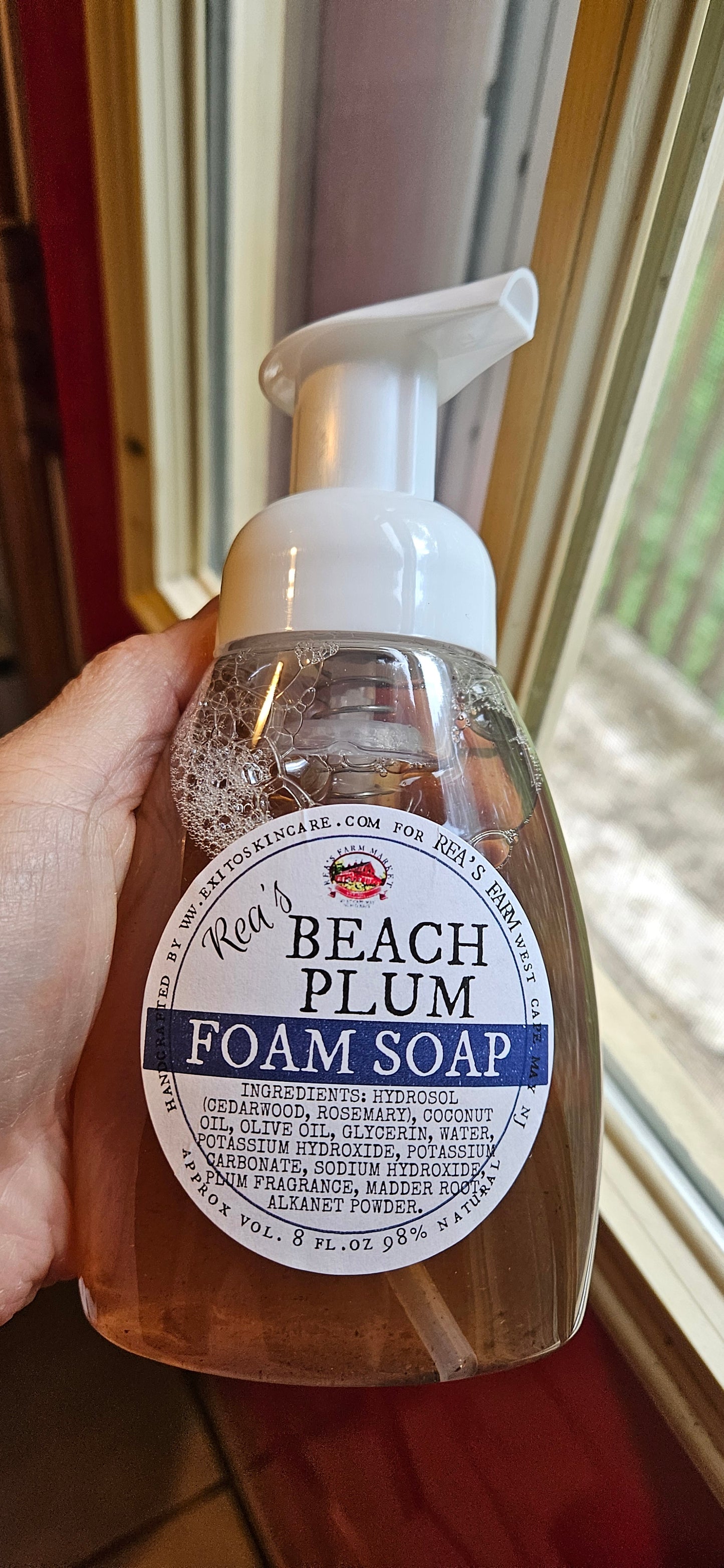 LiqSp: Beach Plum Foam Soap Reas