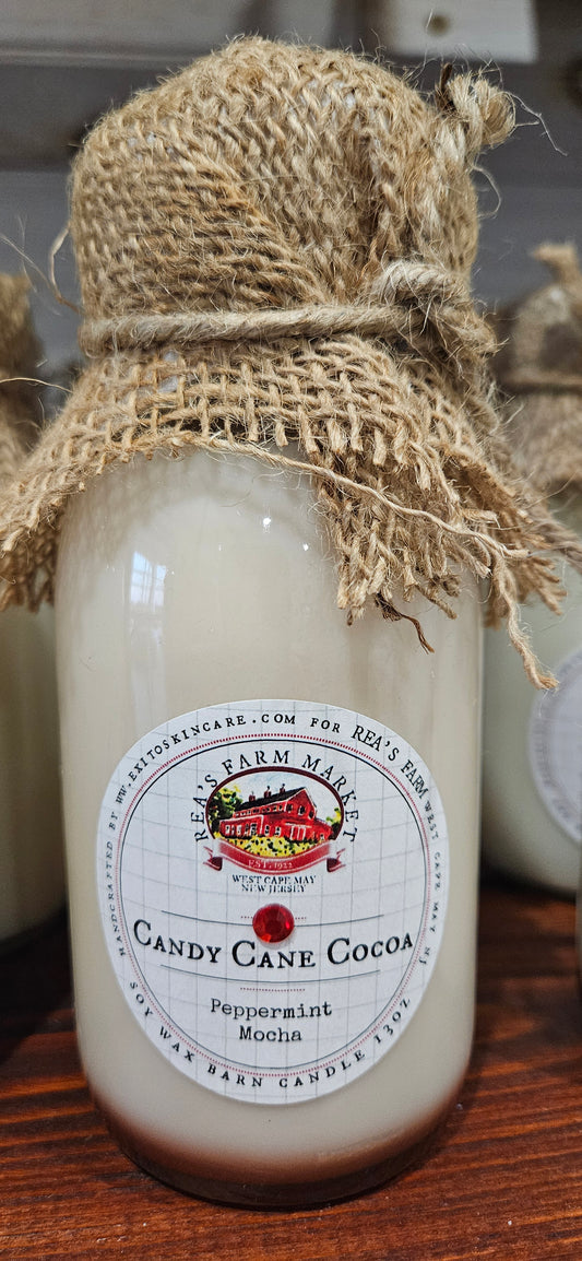 CDL:Milk Bottle Candle Candy Cane Cocoa