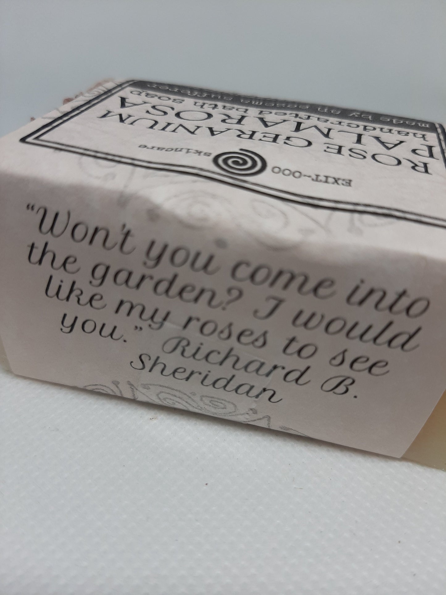 SBar: Rose Geranium Palmarosa