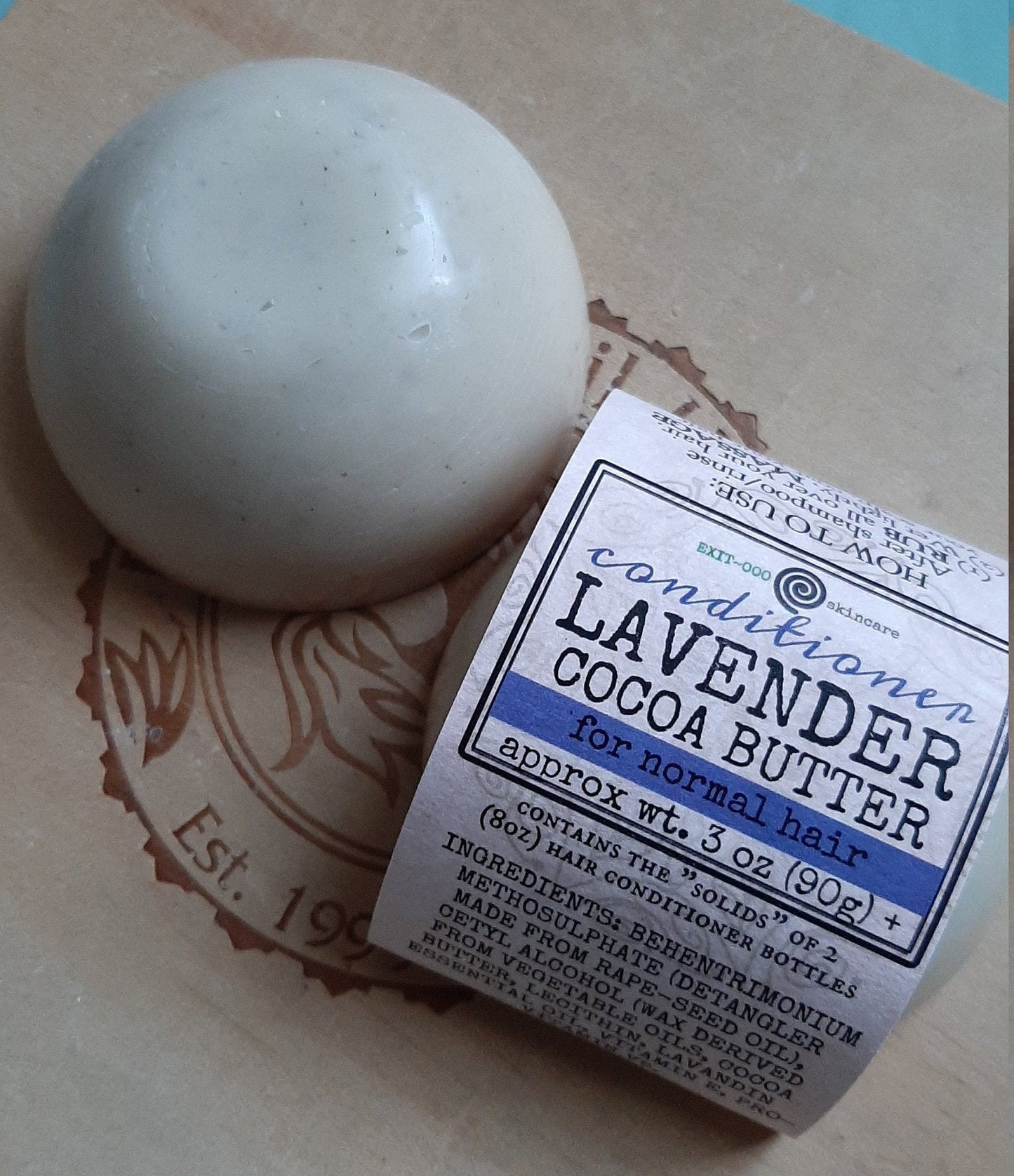 Hair: Lavender Solid Hair Conditioner Bar