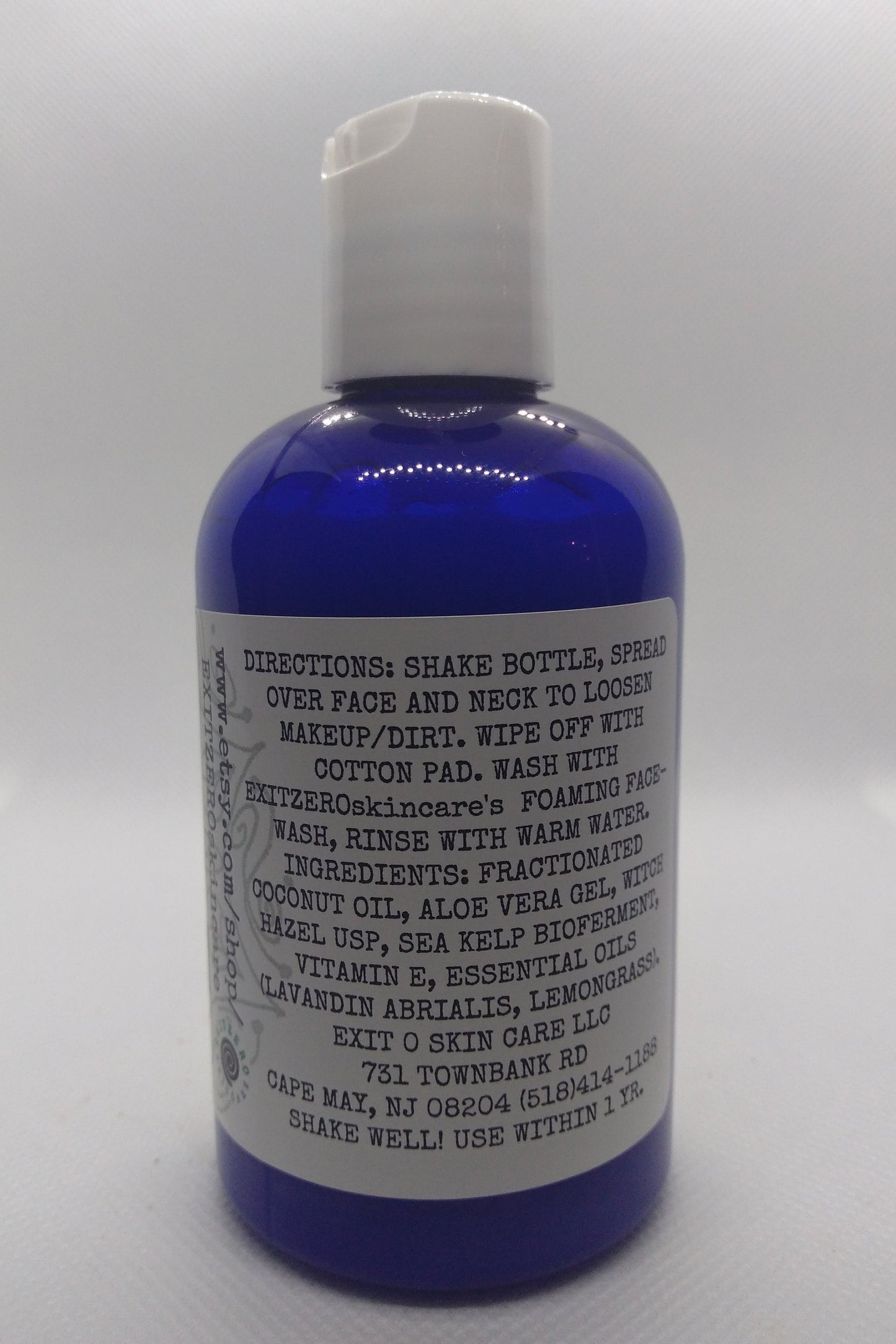 Spec: Clean Face Make Up Remover - 100% Natural Alcohol Free