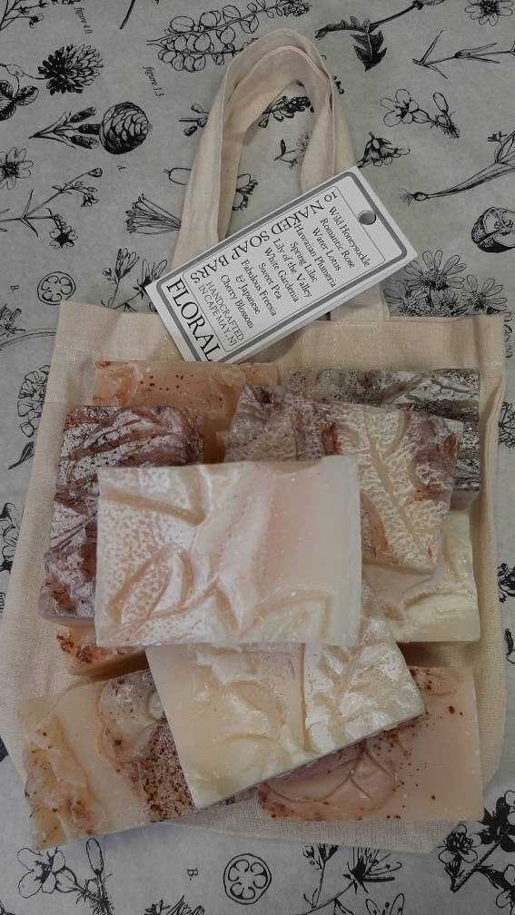 SBar: 10 Bar TOTE Special NAKED Bars ~ FLORALS
